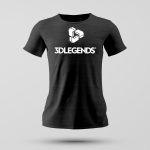 3DLEGENDS® t-shirt black